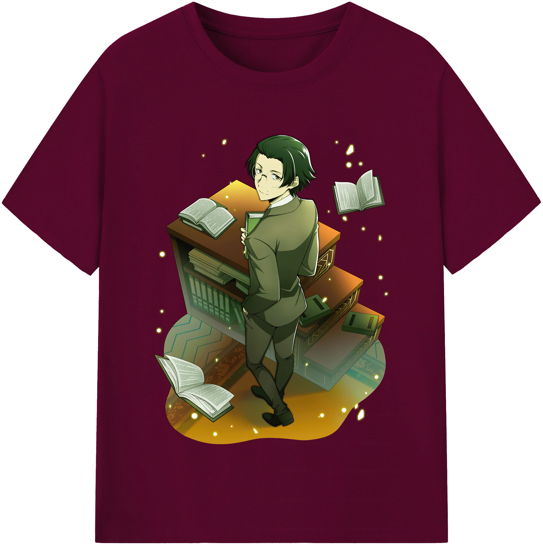 （画像用） 文豪ストレイドッグス Bungo Stray Dogs レディースカジュアルプリントTシャツ（綿100％）
